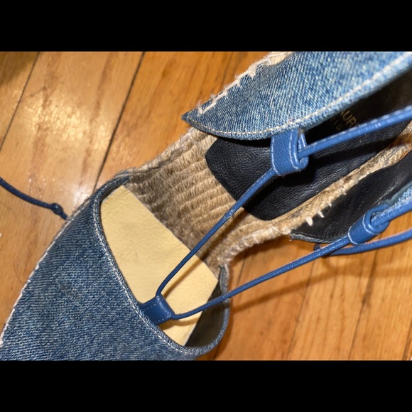 Saint Laurent Paris Resort Denim Espadrille’s, excellent condition, comfy cool - Picture 5 of 8